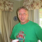 Kev sporting the O'Neill Coat of Arms