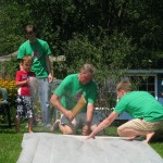 Kev and Jake Secure the Slide